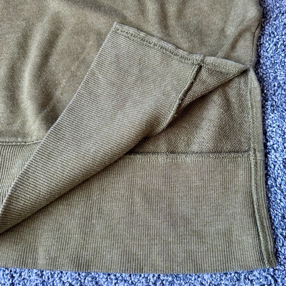 Olive Green Long Sleeve Top | S | Like New - Picture 7 of 15